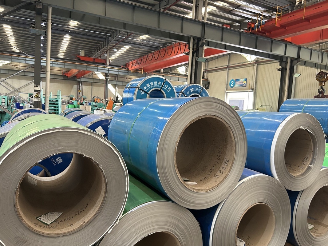 ASTM A167 310S কোল্ড রোল্ড স্টিলের কয়েল 0.3 মিমি - 20 মিমি পুরুত্ব BA 2K সমাপ্ত