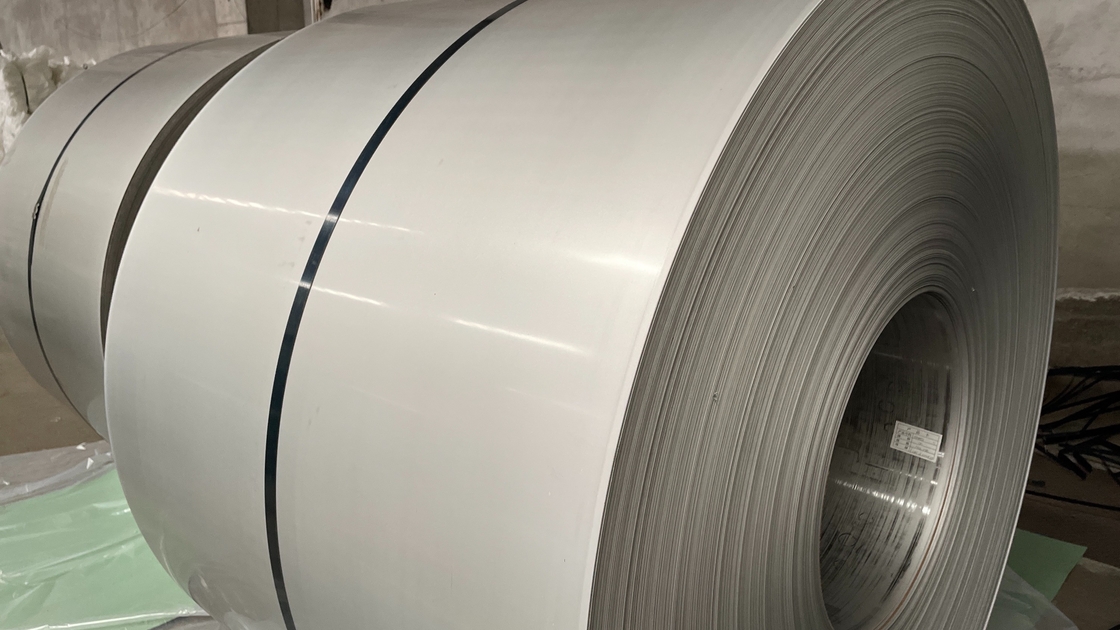 ASTM A240 হেয়ারলাইন স্টেইনলেস স্টীল কয়েল JIS স্ট্যান্ডার্ড 201 410 420 430 2B BA